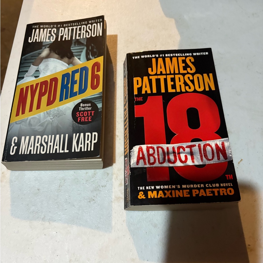 James Patterson Book Set